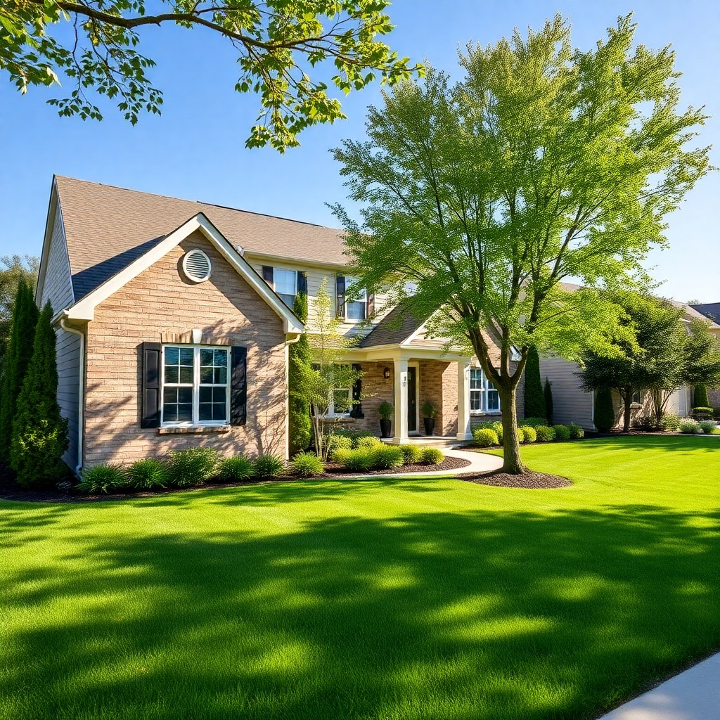 modern suburban home